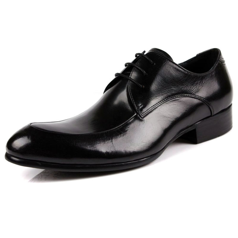 Male British Pointed-toe Business Dress Shoes