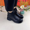 Women's  British-style Ankle Boots With Flat