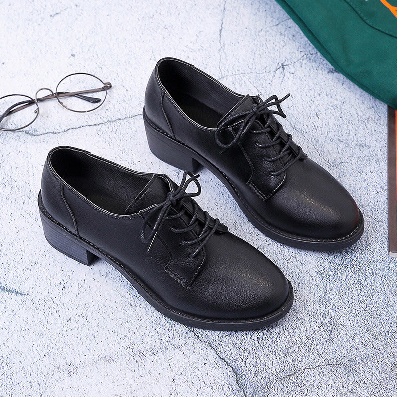 British Style Shoes For Women In Spring And Autumn