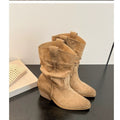 Women's Pointed-toe Slimming Ankle Bootsmartens Boots